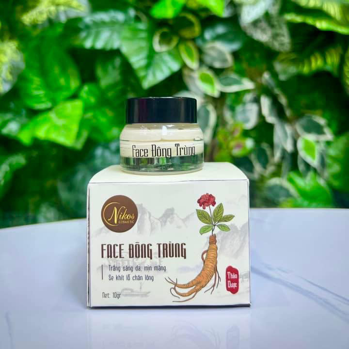 Kem Face Đông Trùng Nicos Beauty Thanh Nhi Nikos Mẫu Mới 10g