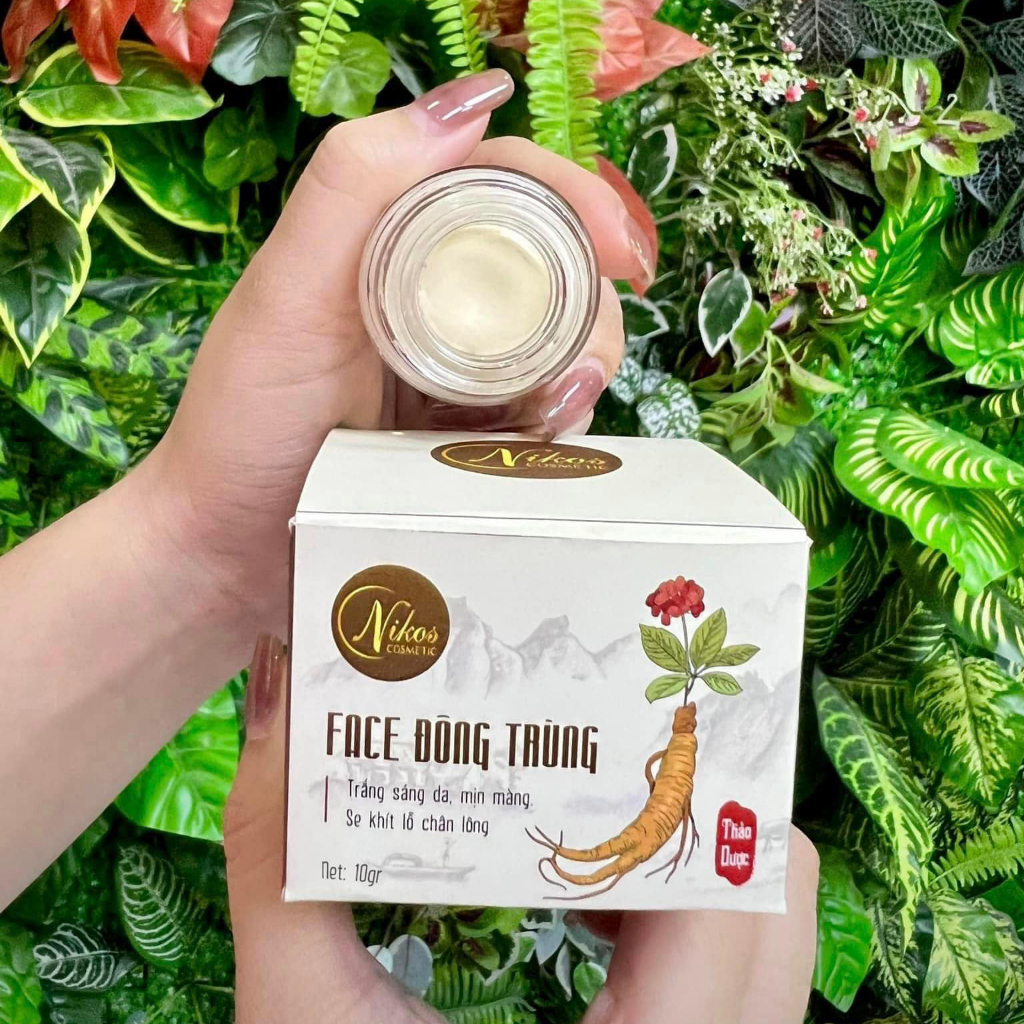 Kem Face Đông Trùng Nicos Beauty Thanh Nhi Nikos Mẫu Mới 10g