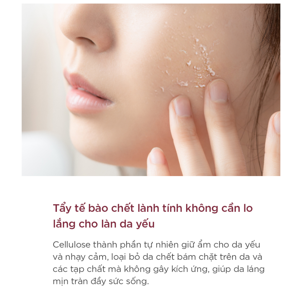 Tẩy tế bào chết ma:nyo Galactomy Enzyme Peeling Gel 75ml giúp da láng mịn, sáng khoẻ