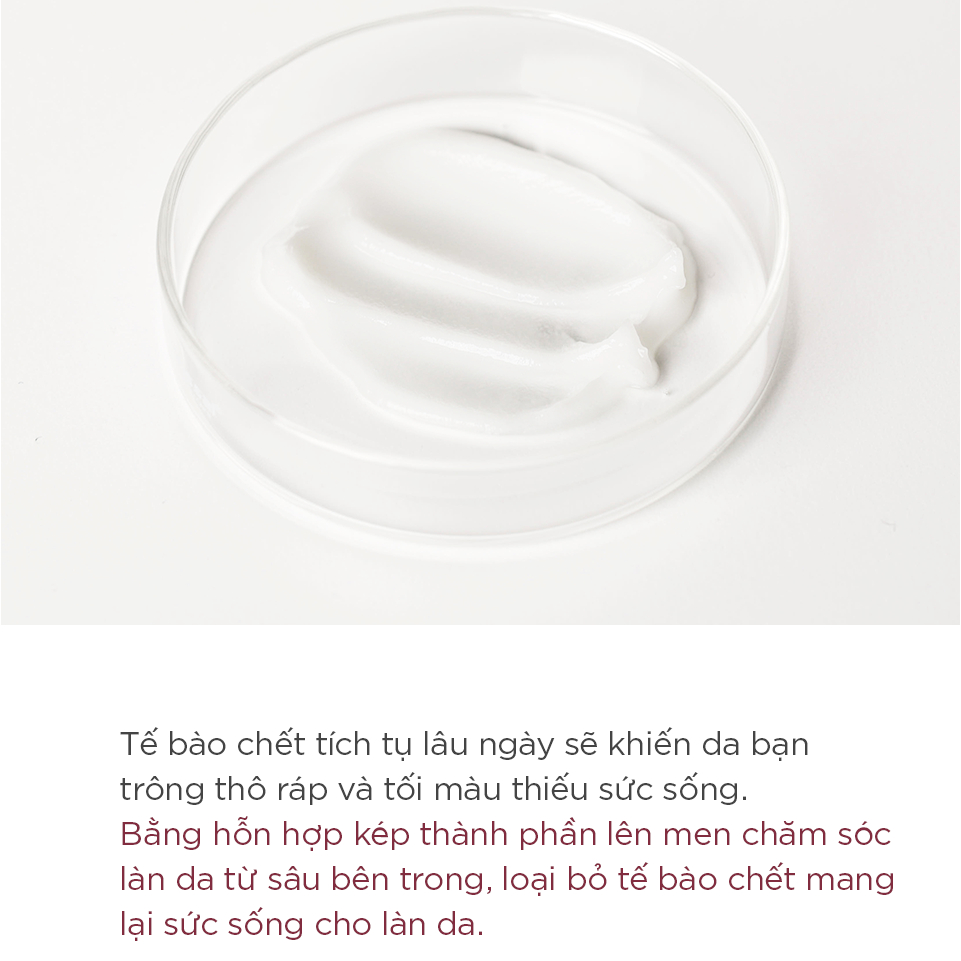 Tẩy tế bào chết ma:nyo Galactomy Enzyme Peeling Gel 75ml giúp da láng mịn, sáng khoẻ