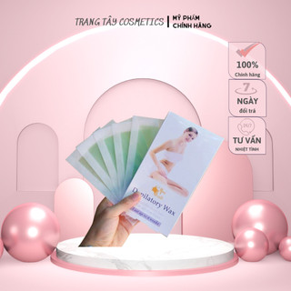Wax lạnh tẩy lông Depilatory wax Run Caili (5 miếng 2 mặt = 10 miếng)