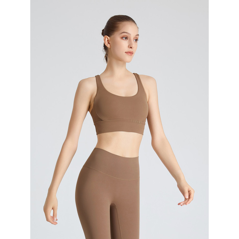 Áo BRA tập Gym, Yoga thể thao nữ đan dây nâng ngực co giãn 4 chiều thấm hút mồ hôi Coolstore 2023