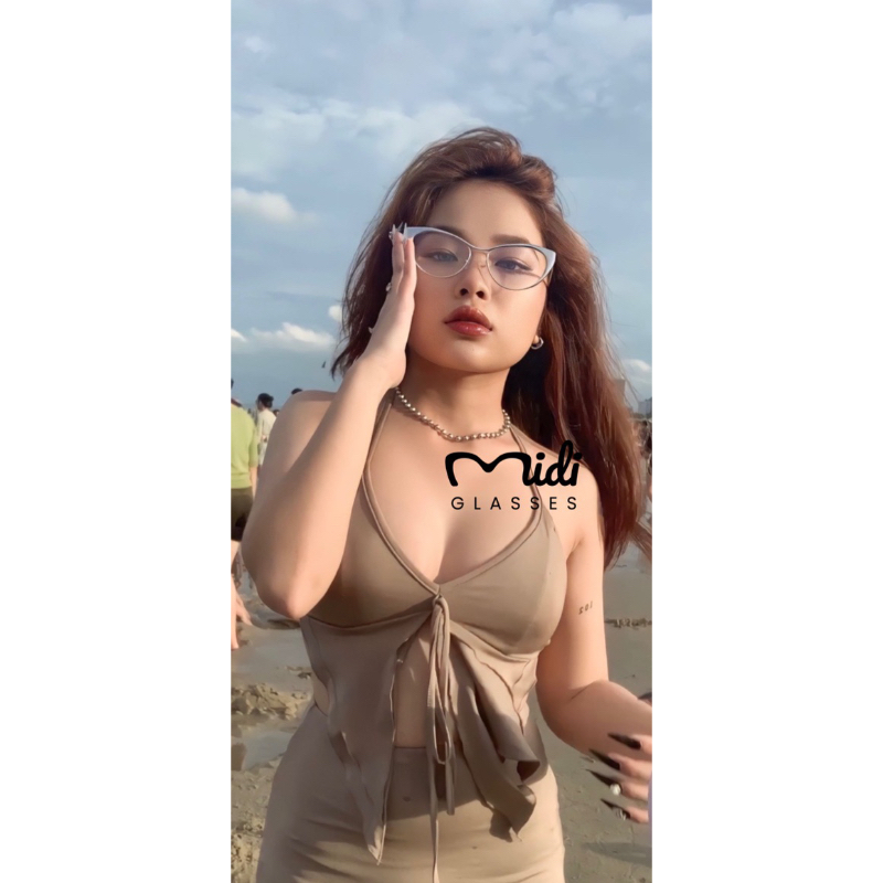 KÍNH MẮT MÈO KIM LOẠI HOT TÓP TÓP