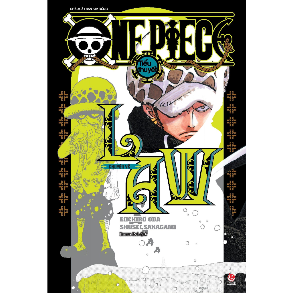 Sách - Tiểu thuyết One Piece - Chuyện về Law - Tặng kèm PVC Card - NXB Kim Đồng