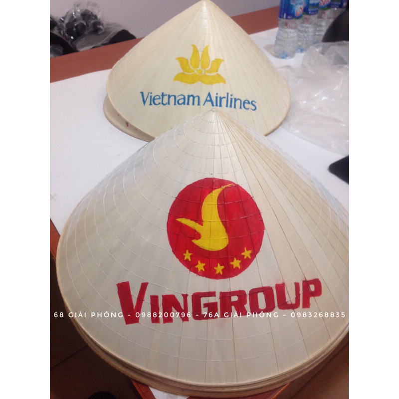 Quảng cáo thương hiệu trên nón theo yêu cầu