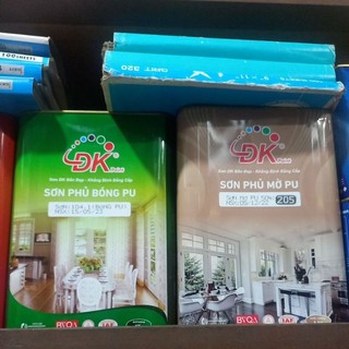 Sơn pu đại kiều: cưng-lót- bóng -mờ 4kg hàng loại 1