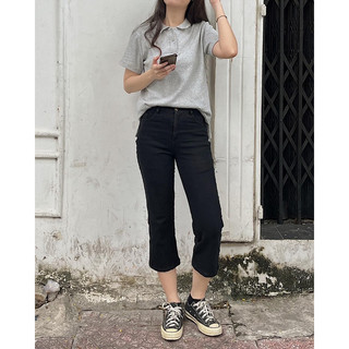 Quần skinny Kaki form lửng ôm nhẹ RUCHAN