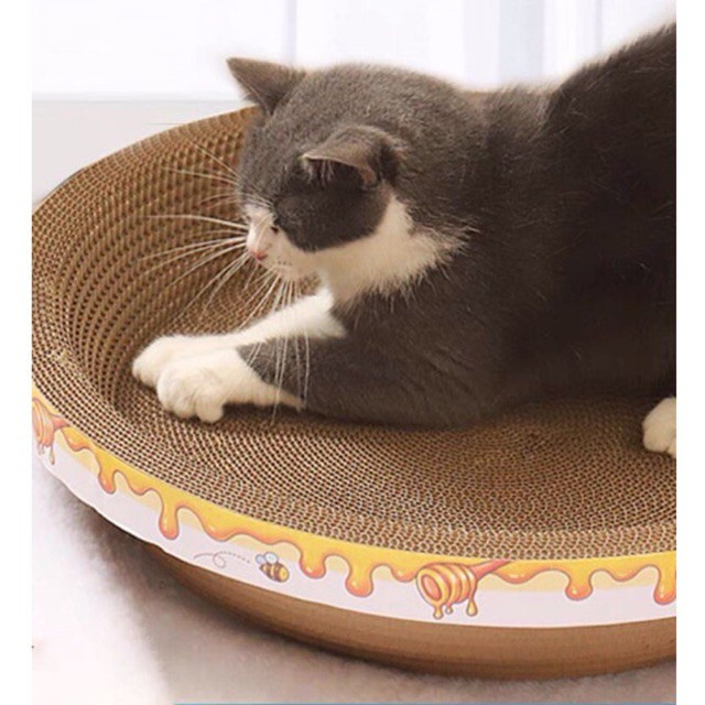 Ổ cào dành cho mèo chất liệu bìa carton size 30cm