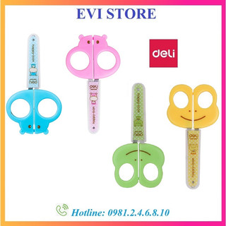 Kéo thủ công deli 6031 / 6032 - kéo học sinh kỹ thuật e6031 / e6032