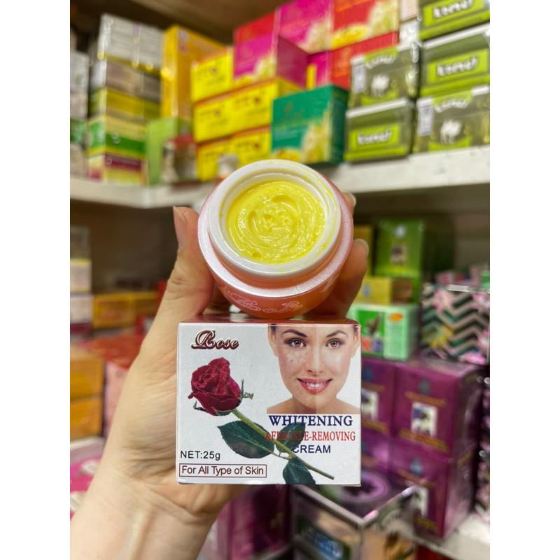 Kem Rose whitening cream bông hồng cô gái 25g