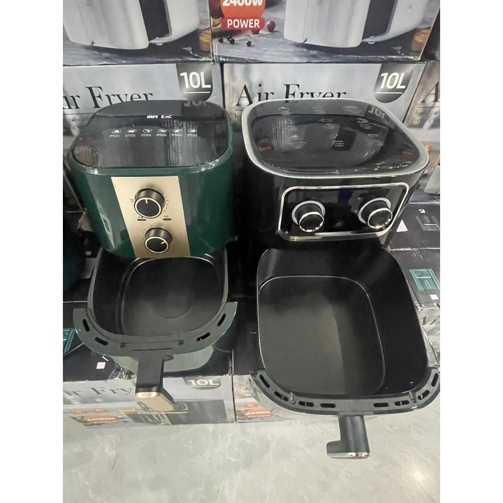 Nồi chiên không dầu CAO CẤP AIR FRYER 10 lít CHIÊN ĐƯỢC GÀ 4KG - BẢO HÀNH 12 THÁNG