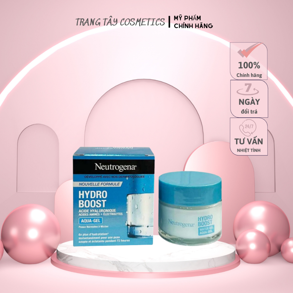 Kem Dưỡng Ẩm Cấp Nước Neutrogena Hydro Boost Aqua Gel/ Water gel 50gr