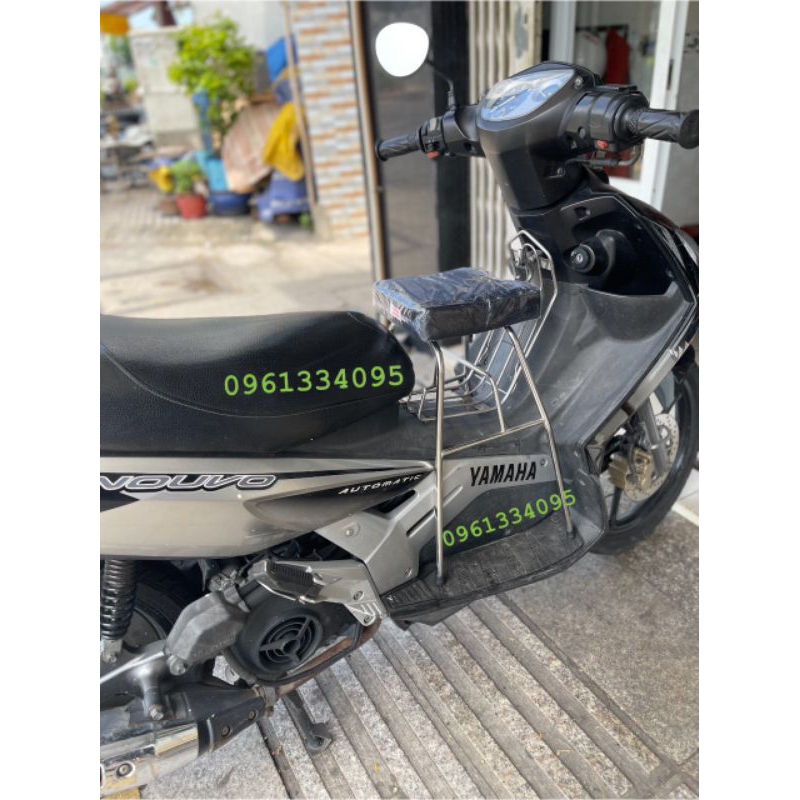 Ghế đi xe máy cho bé xe Nouvo, Hayate.Ghế không tựa lưng