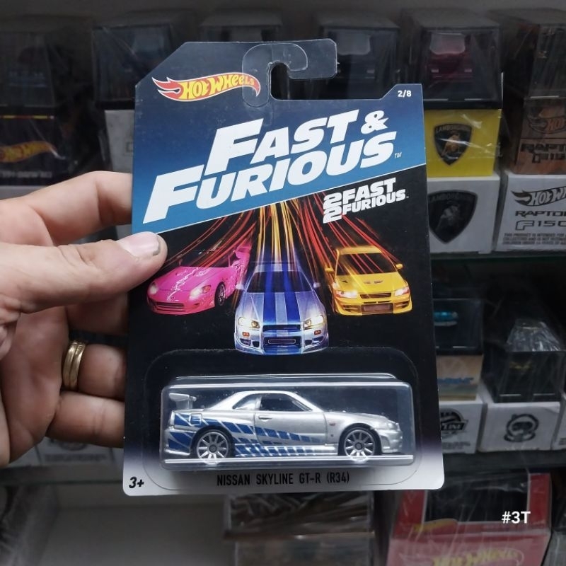 HWCVN Hot Wheels Nissan GTR R34