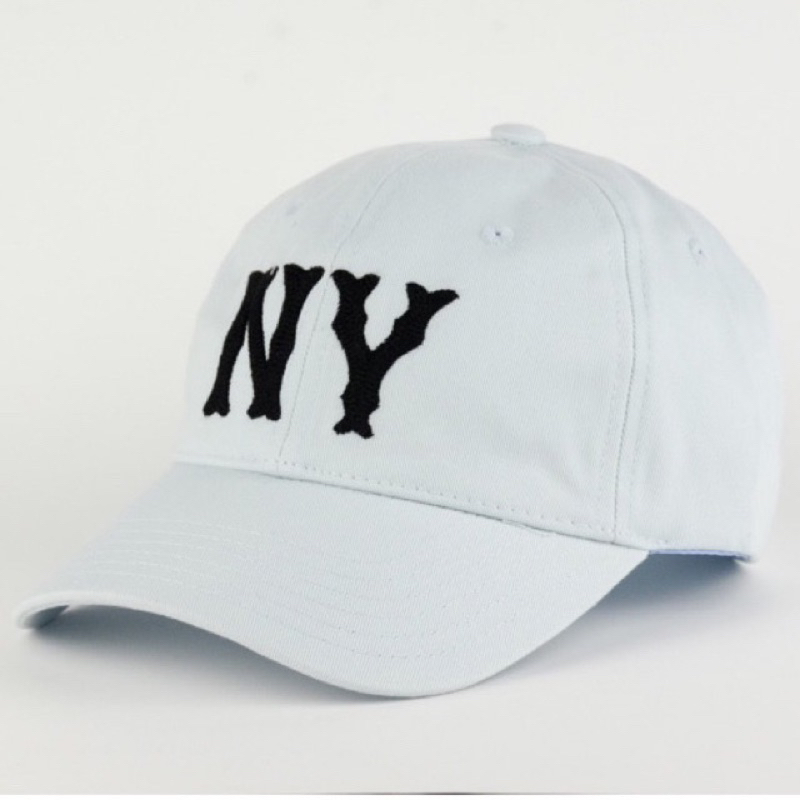 Mũ lưỡi trai Meowist Unisex MLB chất liệu vải Kaki logo NY ,nón lưỡi trai Hàn Quốc