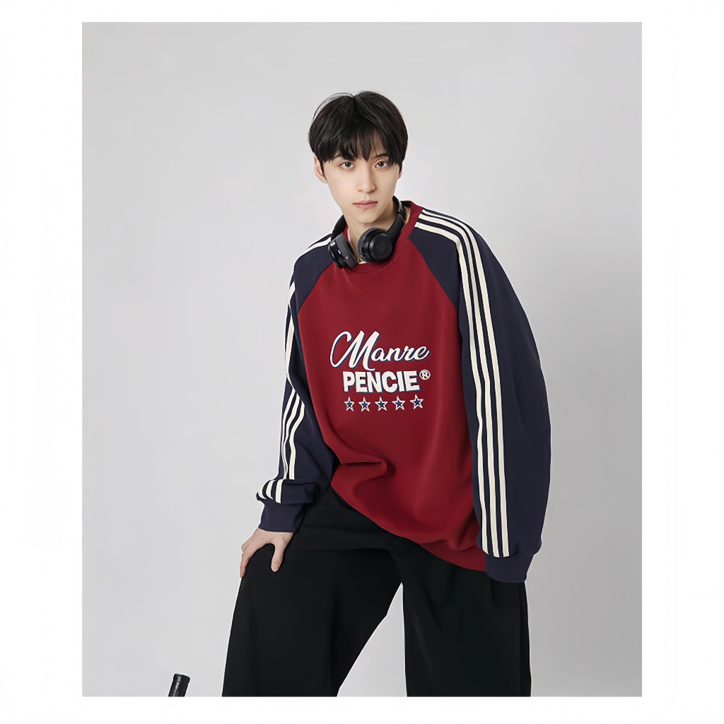 Áo Sweater Nỉ Bông Nam, Nữ Form Rộng Phong Cách Hàn Quốc