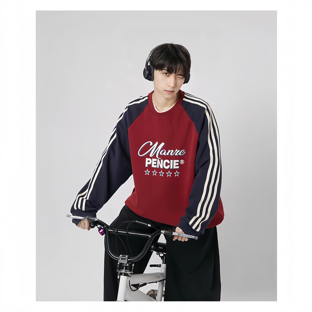 Áo Sweater Nỉ Bông Nam, Nữ Form Rộng Phong Cách Hàn Quốc
