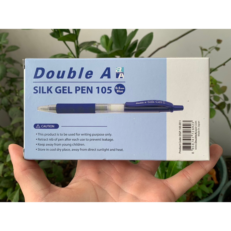 Hộp 12 cây - Bút Gel Double A Chính Hãng Silk Gel DGP-105 0.5mm