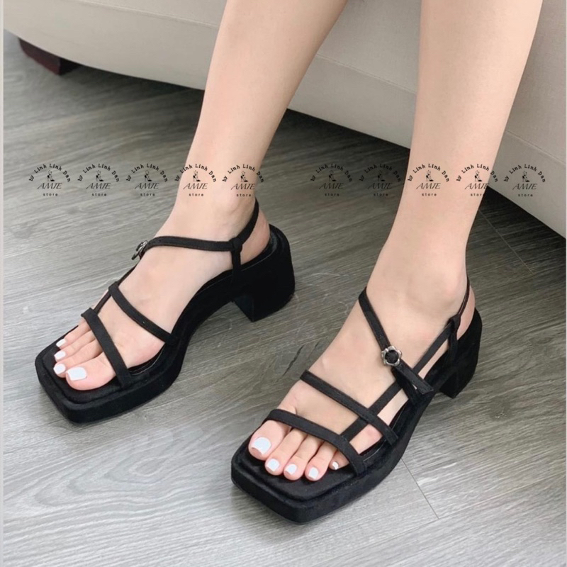 Sandal CnK Quai Ngang Mảnh