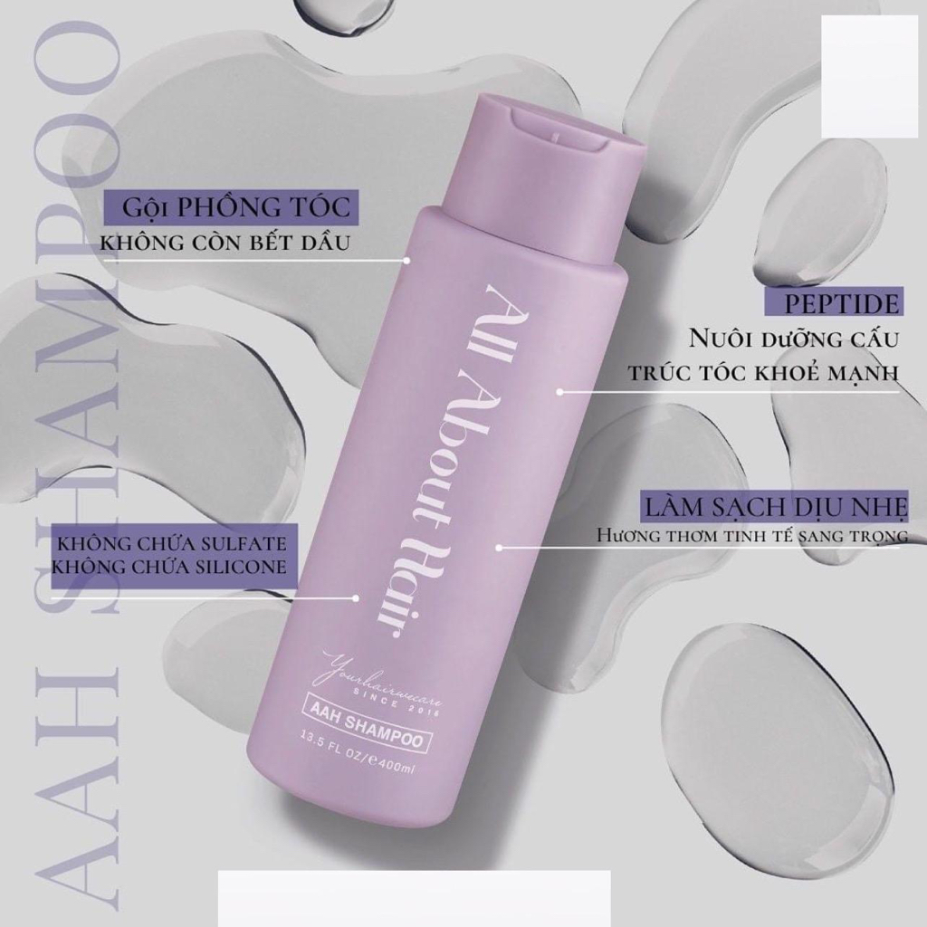 Trọn Bộ Dưỡng Tóc AHH  Giúp Tóc Chắc Khoẻ. Hổ Trợ Giảm Rụng & Mọc Tóc, Kiềm Dầu & Lưu Hương