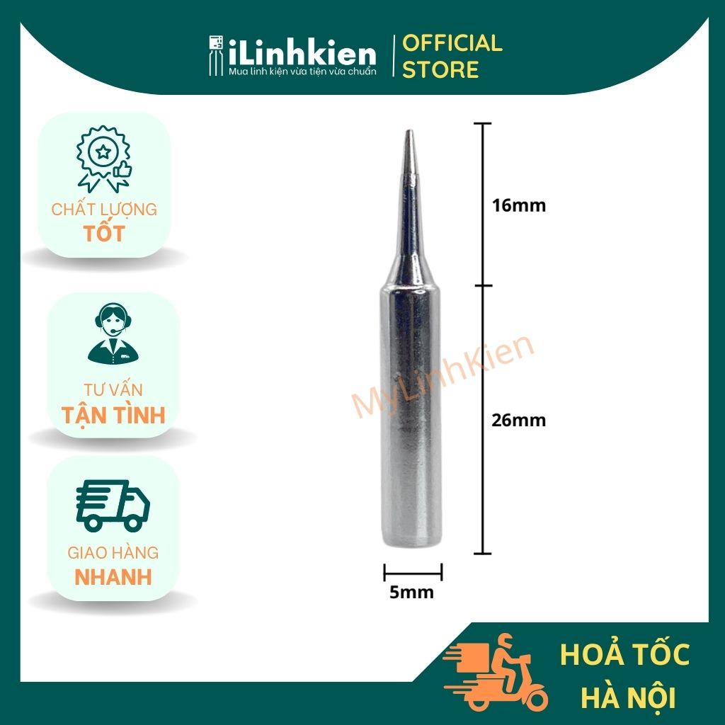 Đầu mỏ hàn mũi hàn thiếc 936 907 chất lượng cao.