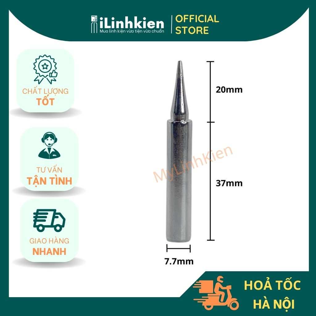 Đầu mỏ hàn mũi hàn thiếc 936 907 chất lượng cao.