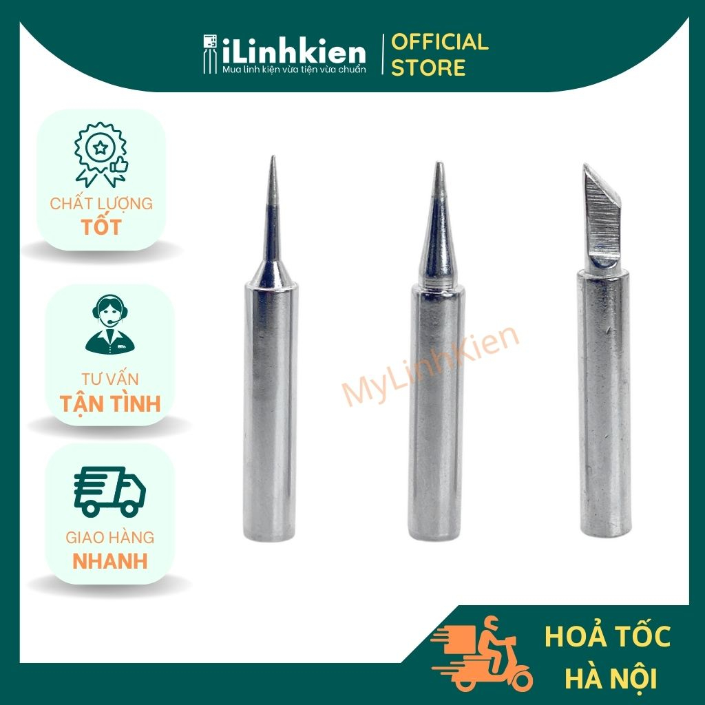 Đầu mỏ hàn mũi hàn thiếc 936 907 chất lượng cao.