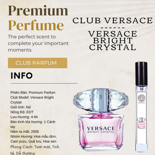 Nước hoa Nữ Versace Bright Crystal