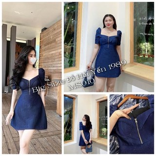 Đầm jean big size ms010