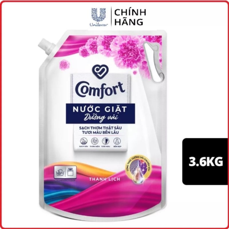 Nước giặt dưỡng vải comfort 3,6kg
