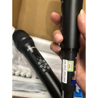 Micro Karaoke Đa Năng PASION ECHO (Bản 2025) (Mic UHF, Kết Nối loa Bluetooth, loa kéo, Mixer, Amply)