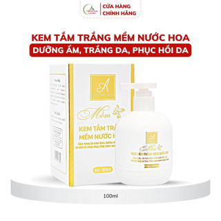 Kem tắm trắng toàn thân Mềm acosmetics, ủ trắng da body, hương nước hoa 100ml