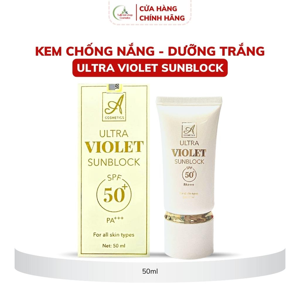 Kem chống nắng nâng tone kiềm dầu Mềm, ultra violet sunblock acosmetics, dưỡng trắng da mặt 50ml