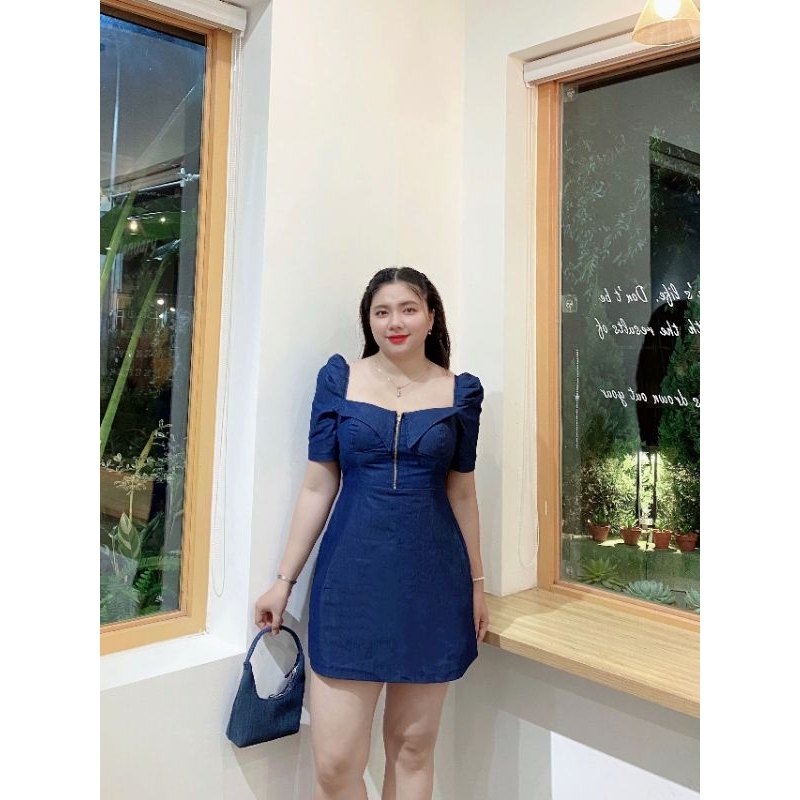 Đầm Jean Big Size  MS010