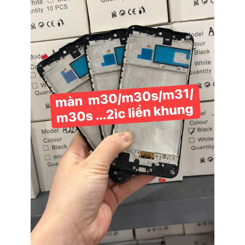Màn hình samsung m30/m30s/m21/m31 2ic liền khung
