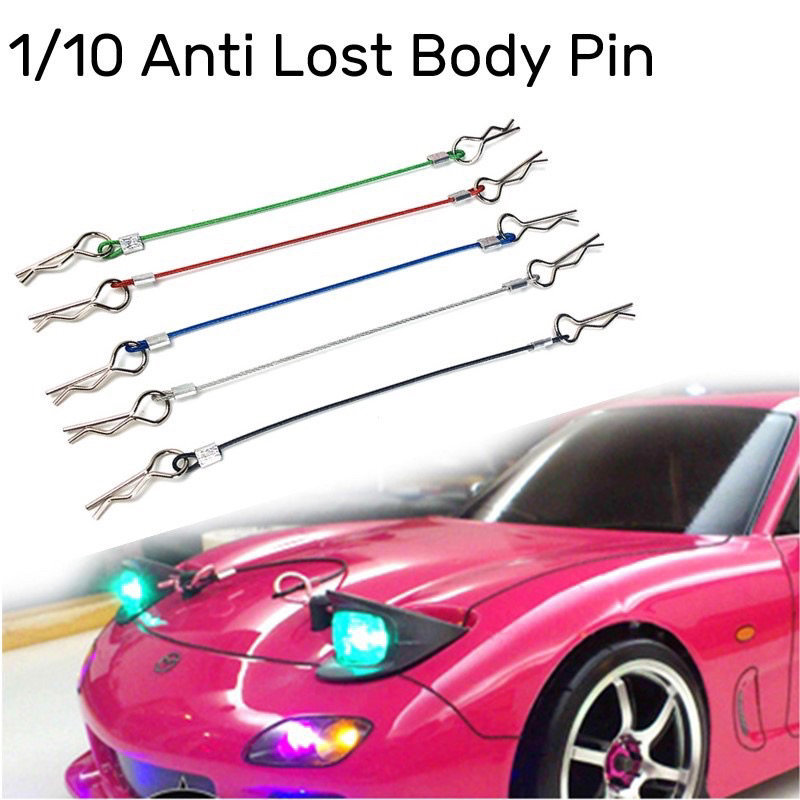 Bộ 2 Kẹp Chữ R Chống Thất Lạc RC 1 / 10 HSP Axial SCX10 Traxxas Tamiya RC4WD