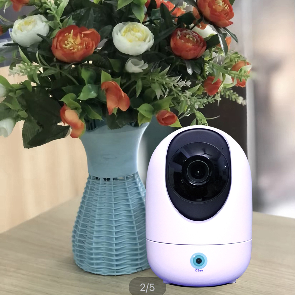 Camera WiFi iCSee A8, 4MP, Độ Nét UHD ,Quay Quét Trong Nhà / Ngoài Trời 360 Độ, Đàm Thoại Hai Chiều ...