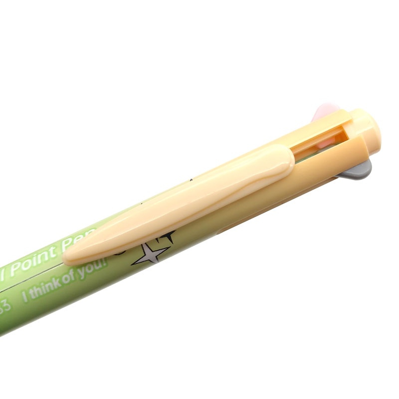 Bút bi 4 màu pastel Deli CQ183 ngòi 0.7mm / Bút 4 màu êm trơn Q183 Phiên bản giới hạn Sơn Tùng MTP