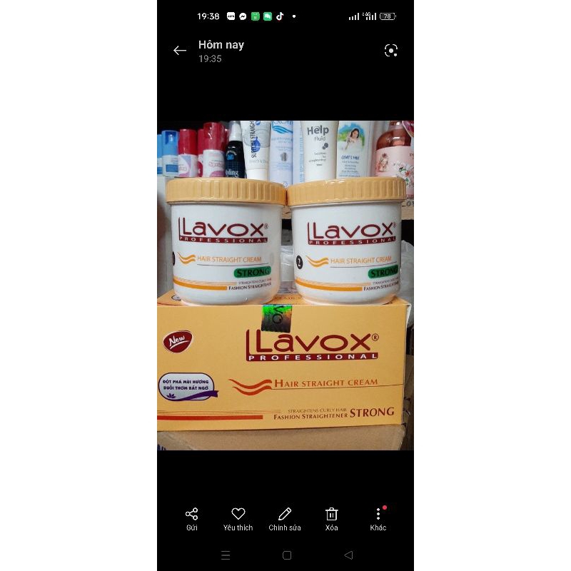 duỗi lavox 500ml*2 (1 cặp)