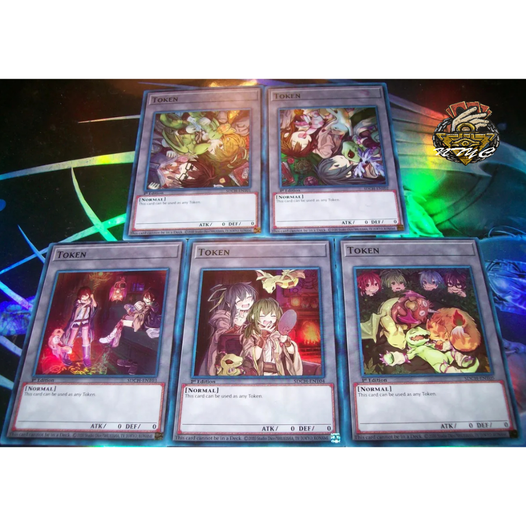 Thẻ bài Yu-Gi-Oh Tiếng Anh - Charmer Token - SDCH - Super Rare