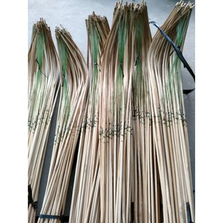 Compo 50 cần câu cắm cá lóc cá, cá trê tóm sẳng lưỡi- cần câu cắm cá thanh tre