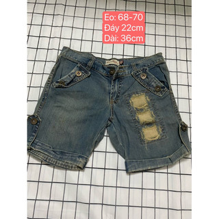 [2HAND ĐỒ SI] Quần Short Jean Nữ Thời Trang
