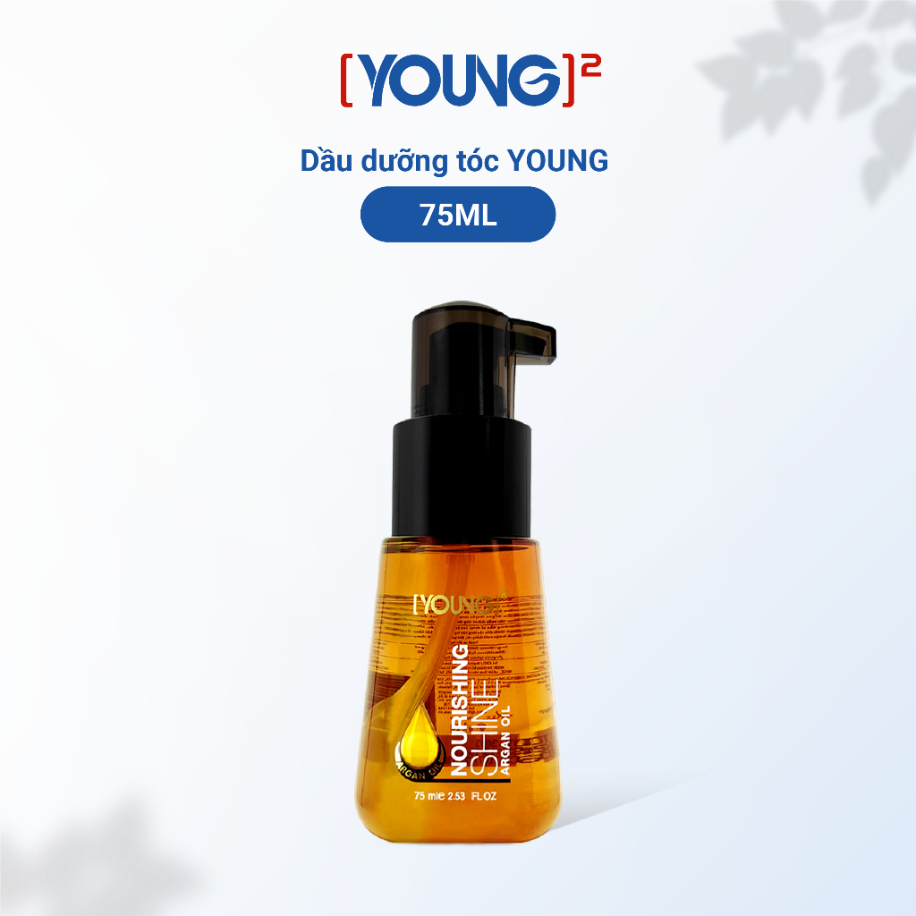 Dầu dưỡng tóc YOUNG giúp tóc vào nếp và bóng mượt 75ml