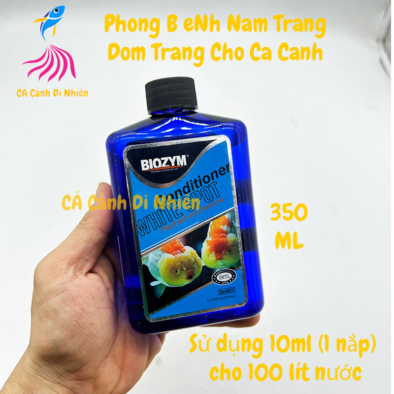 BIOZYM White Spot 350ML- chuyên xử lý và phòng b ệnh nấm, đốm trắng cho cá cảnh