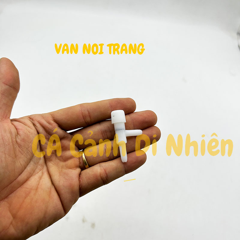 Van khóa 2 đầu khóa ngã 3 dây Oxy tăng giảm hơi oxy cho hồ cá cảnh TRUNG QUỐC
