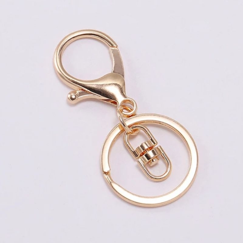 Móc khóa gắn thú bông_móc chìa khóa thủ công