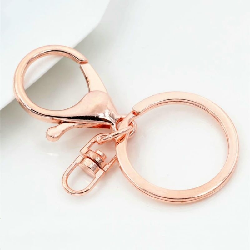 Móc khóa gắn thú bông_móc chìa khóa thủ công