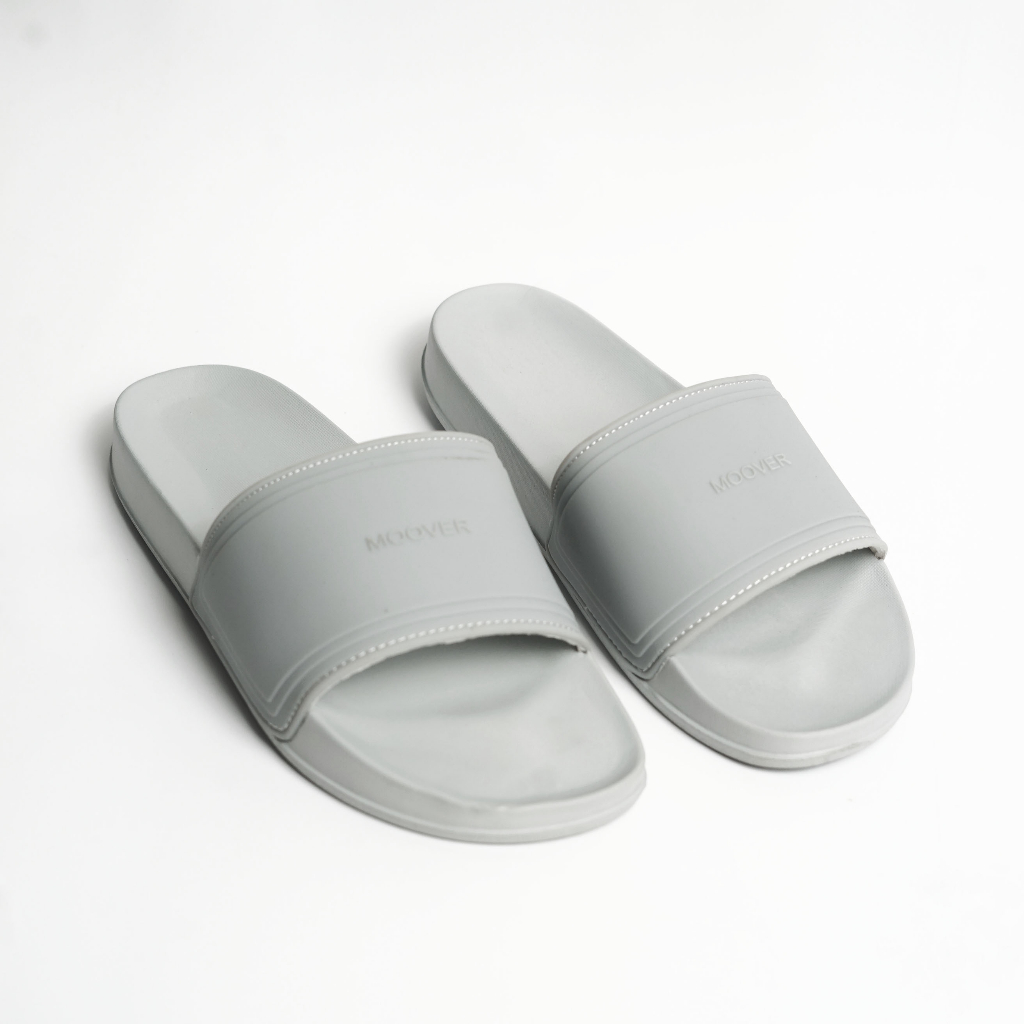 Dép quai ngang logo MOOVER basic dép unisex slipper cá tính êm chân