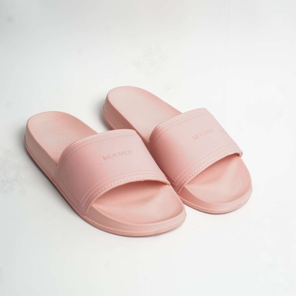 Dép quai ngang logo MOOVER basic dép unisex slipper cá tính êm chân