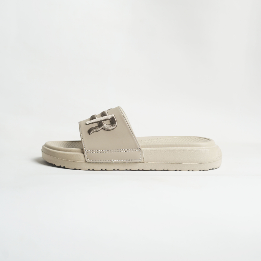 Dép quai ngang logo thêu 3d MOOVER dép unisex slipper cá tính đế cao 4cm êm chân chống thấm nước